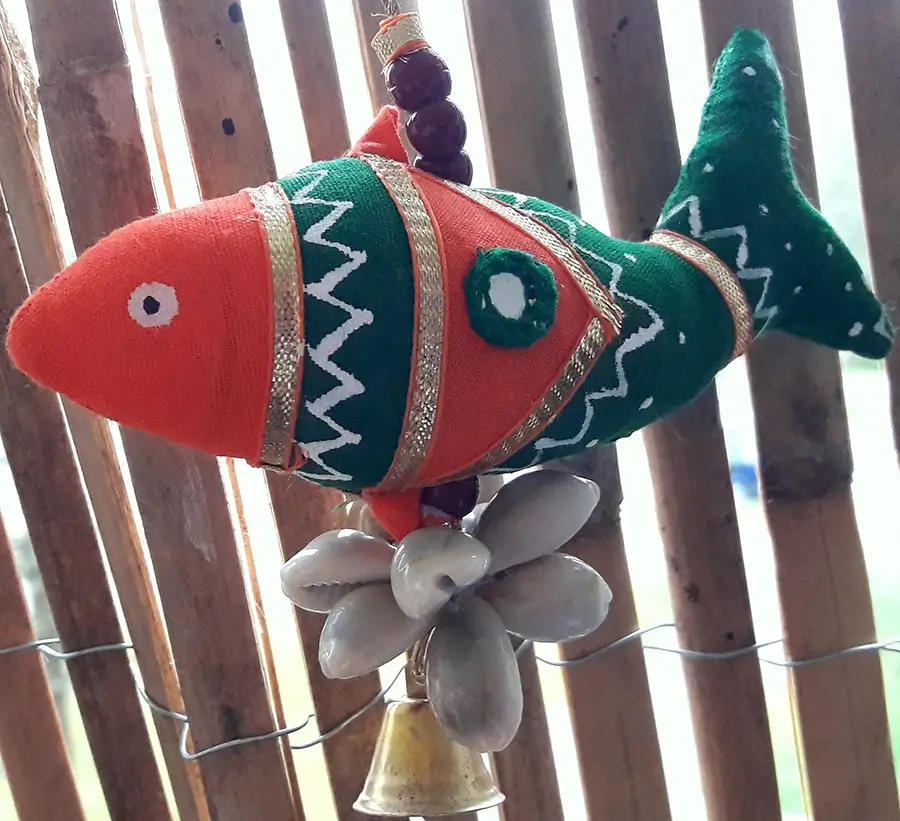 Stoff-Fisch zum Aufhängen