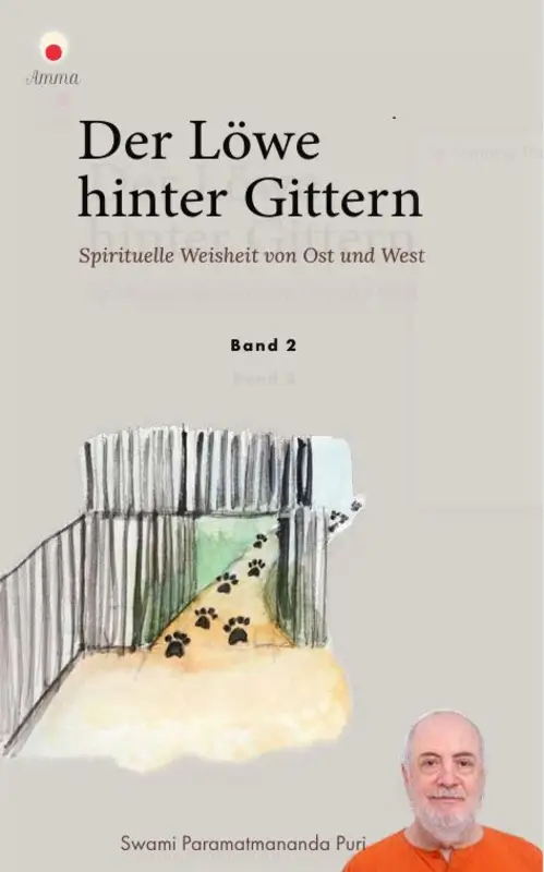 Der Löwe hinter Gittern