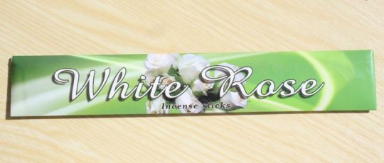 White Rose Räucherstäbchen 